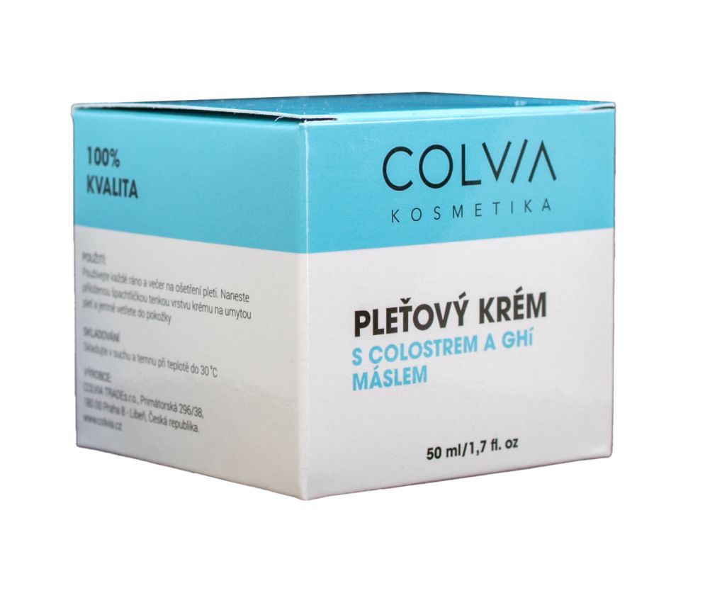 COLVIA Pleťový krém s colostrem a ghí máslem 50 ml COLVIA