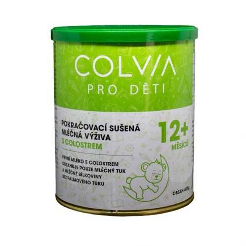COLVIA Pokračovací sušená mléčná výživa s colostrem 12+ měsíců 400 g COLVIA