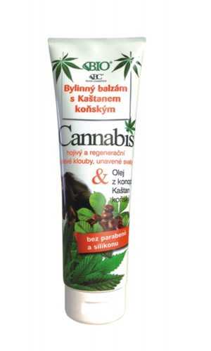 Cannabis Bylinný balzám s kaštanem koňským 300 ml Cannabis