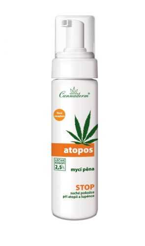 Cannaderm Atopos Mycí pěna 180 ml Cannaderm