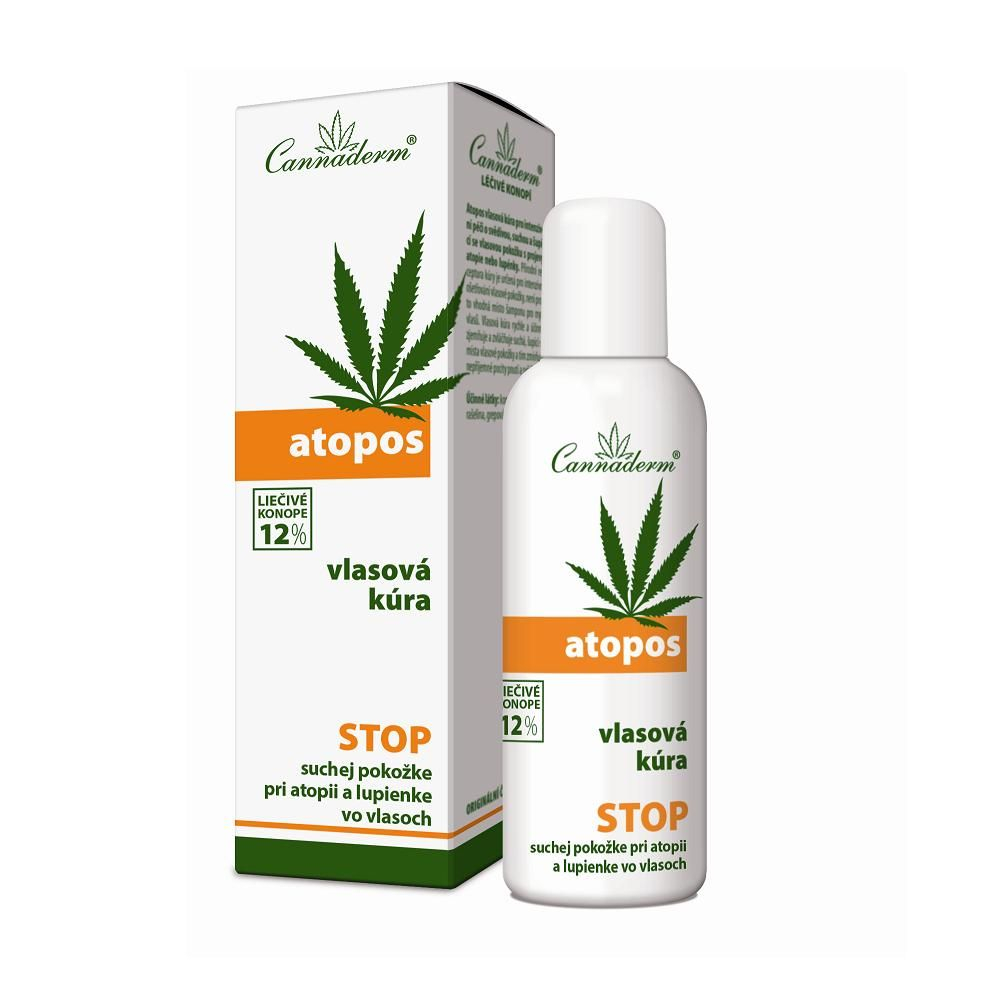 Cannaderm Atopos Vlasová kúra 100 ml Cannaderm