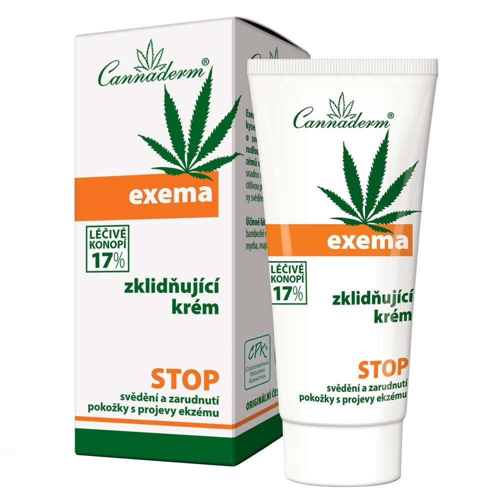 Cannaderm Exema zklidňující krém 50 g Cannaderm