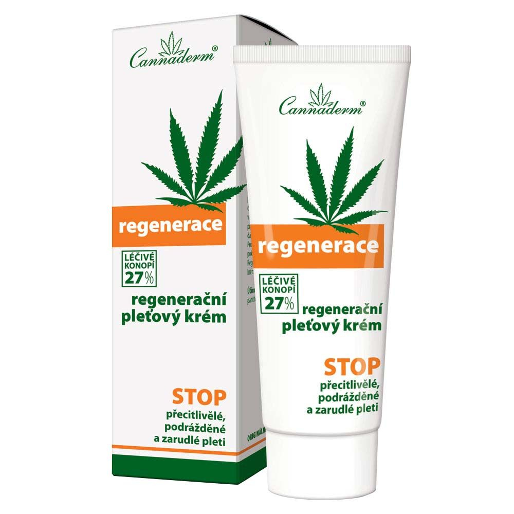 Cannaderm Regenerace regenerační krém 75 g Cannaderm