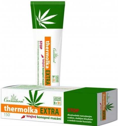 Cannaderm Thermolka EXTRA hřejivé konopné mazání 150 ml Cannaderm