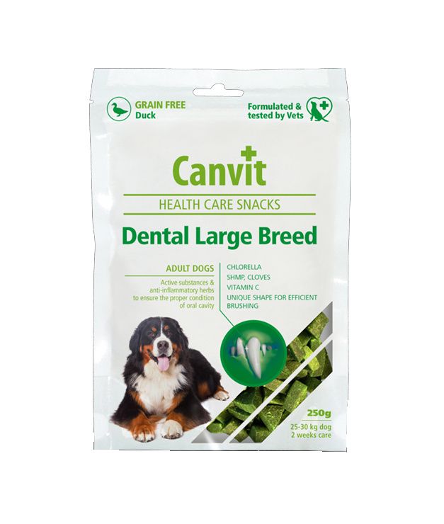 Canvit Snacks Dental Large Breed pro psy 250 g Canvit