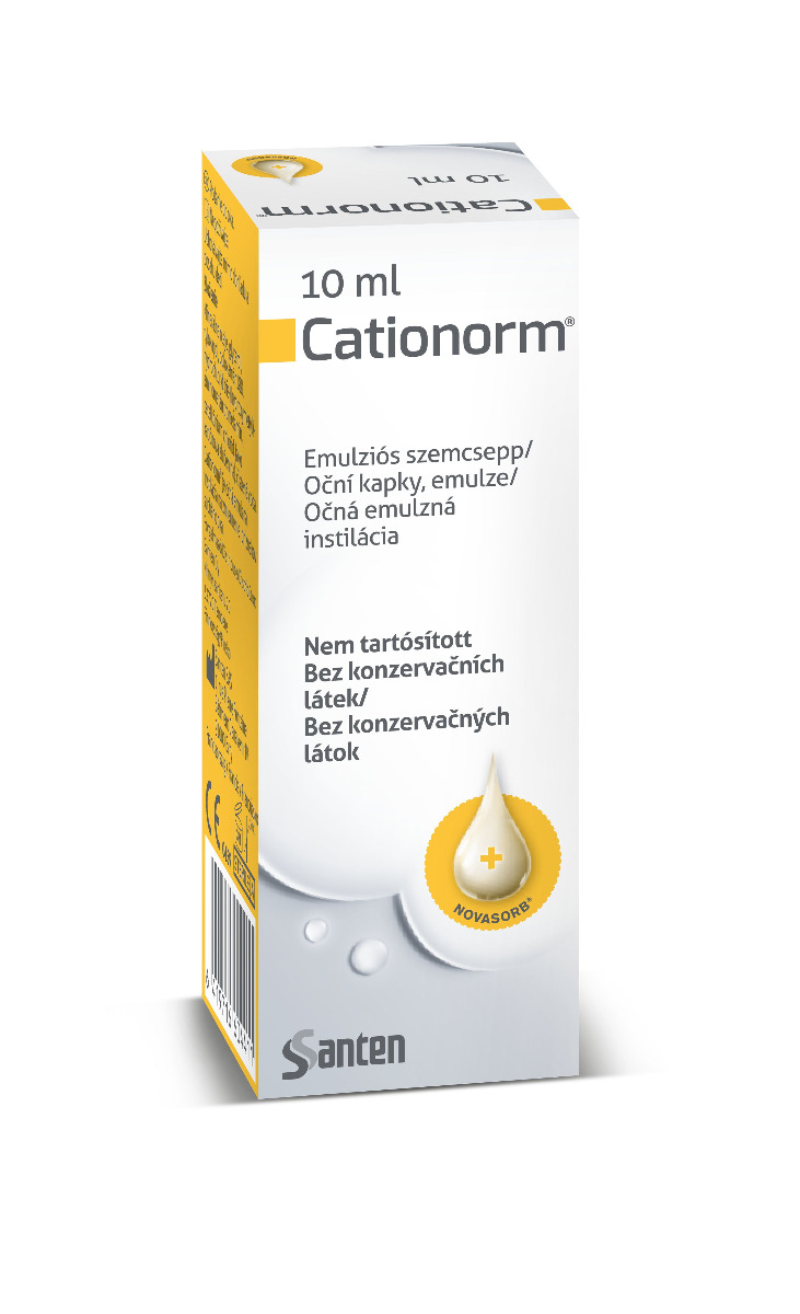 Cationorm Oční kapky emulze 10 ml Cationorm