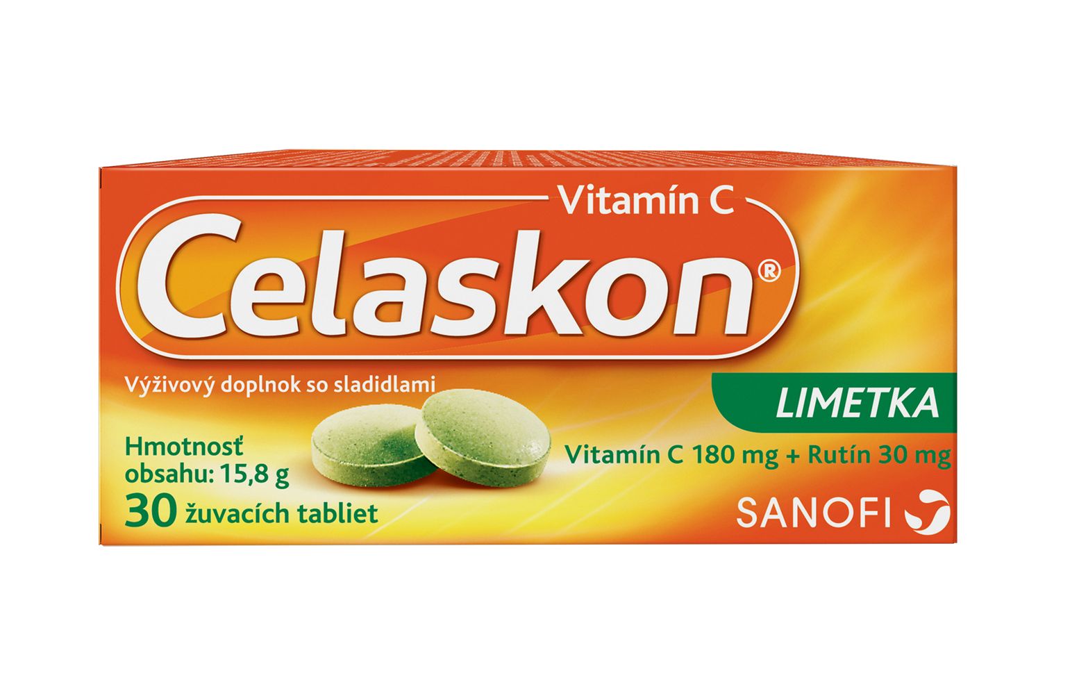 Celaskon Limetka 30 žvýkacích tablet Celaskon
