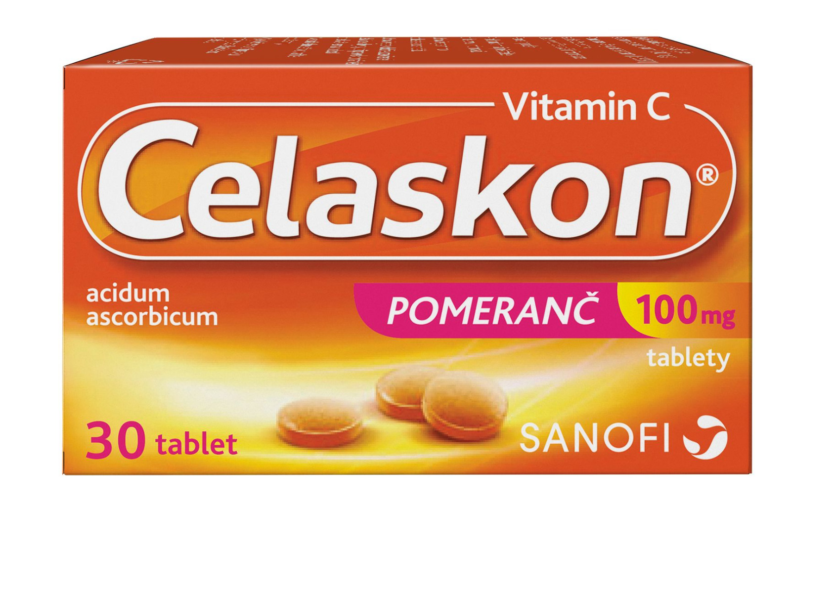 Celaskon Pomeranč 100 mg 30 tablet Celaskon