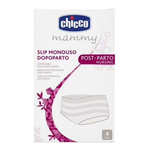 Chicco Kalhotky po porodu síťované elastické 4 ks Chicco