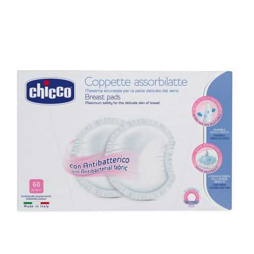 Chicco Tampóny do podprsenky antibakteriální 60 ks Chicco