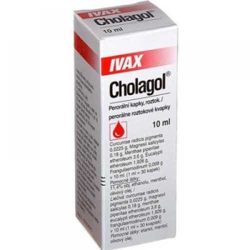 Cholagol perorální kapky 10 ml Cholagol