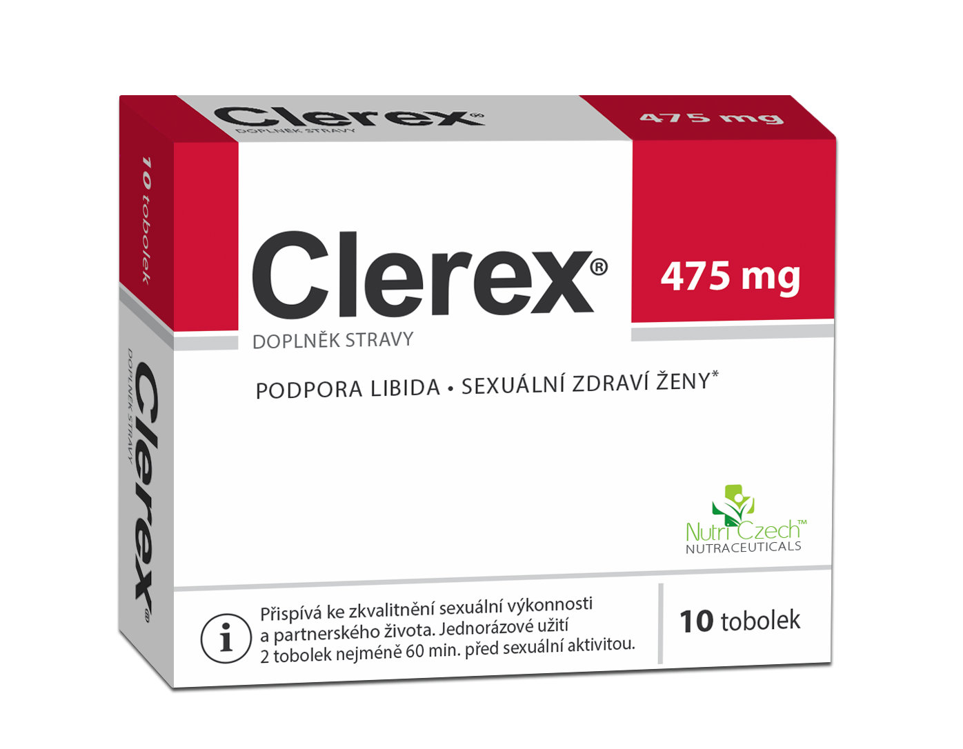 Clerex pro ženy 475 mg 10 tobolek Clerex