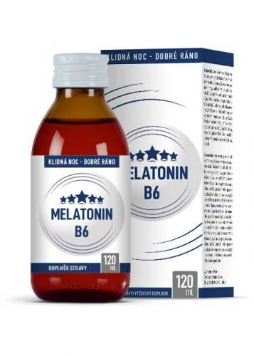 Clinical MELATONIN B6 sirup 120 ml příchuť citron Clinical