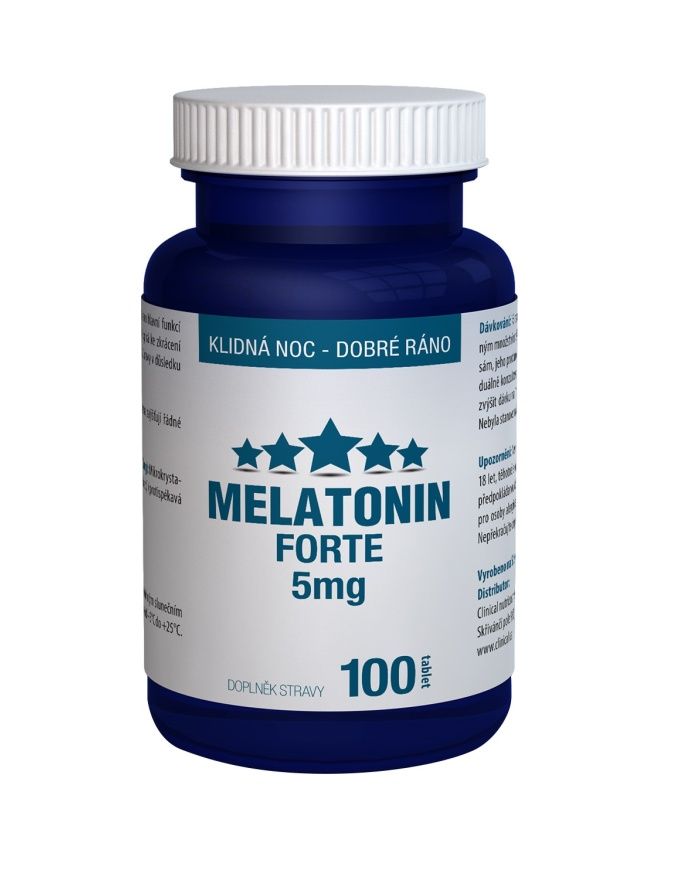 Clinical Melatonin Forte 5 mg 100 tablet Clinical