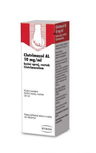 Clotrimazol AL 10 mg/ml kožní sprej