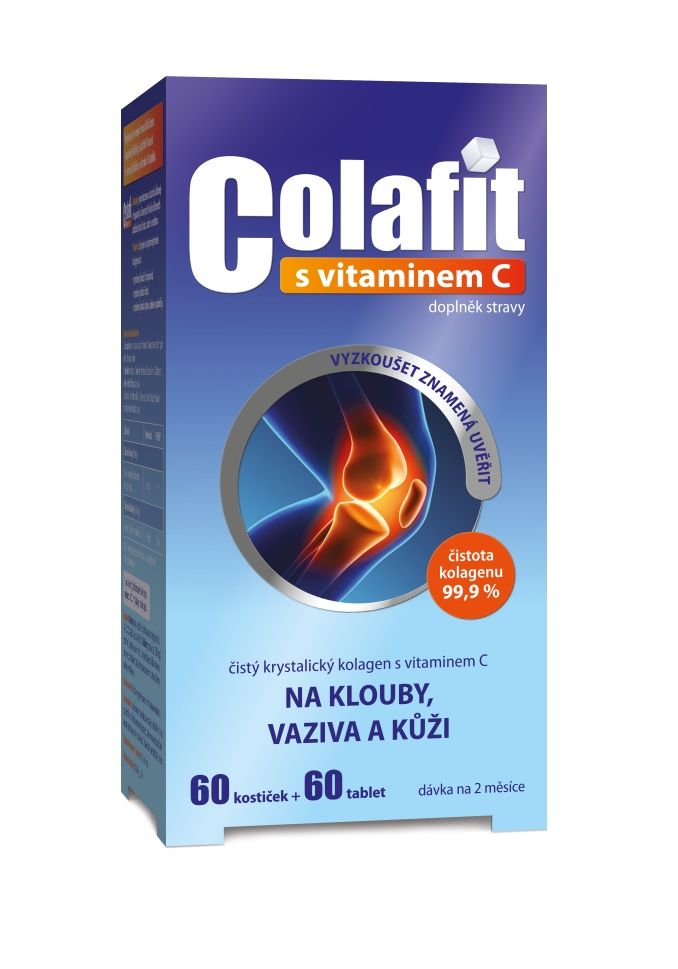 Colafit s vitamínem C 60 kostiček + 60 tablet Colafit