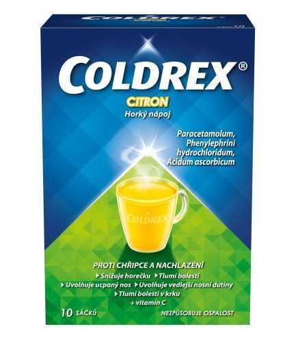 Coldrex CITRON Horký nápoj 10 sáčků Coldrex