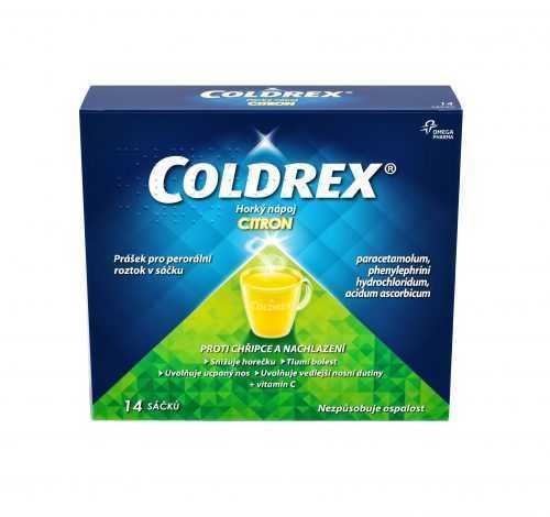 Coldrex CITRON Horký nápoj 14 sáčků Coldrex