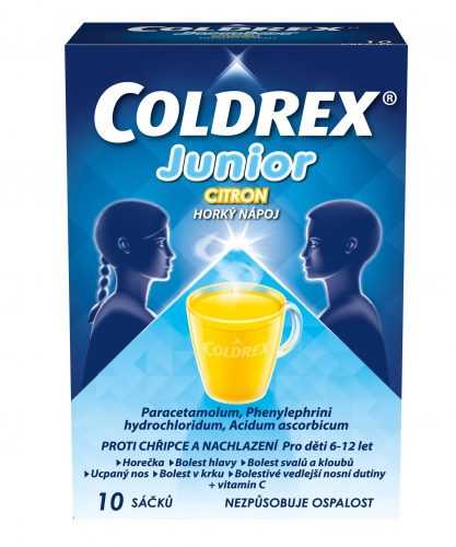 Coldrex Junior CITRON 10 sáčků Coldrex