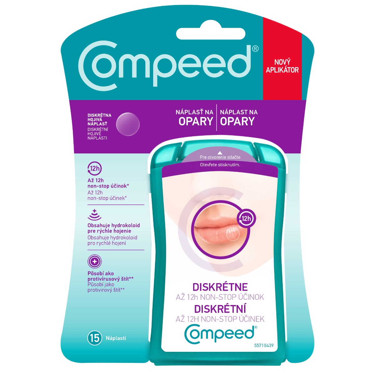 Compeed Náplast na opary 15 ks Compeed