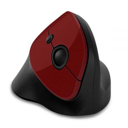 Connect IT CMO-2700-RD ergonomická vertikální myš červená Connect IT