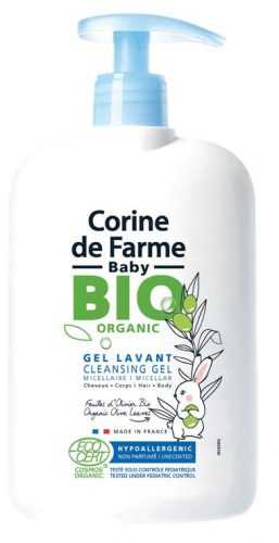 Corine de Farme BIO Baby Čisticí micelární gel na vlasy a tělo 500 ml Corine de Farme