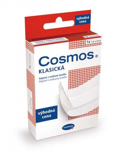 Cosmos Klasická z netkané textílie 1 m x 6 cm náplast Cosmos