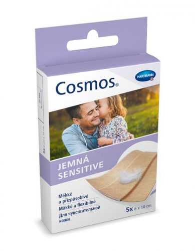 Cosmos Sensitive 6 x 10 cm náplast 5 ks Cosmos