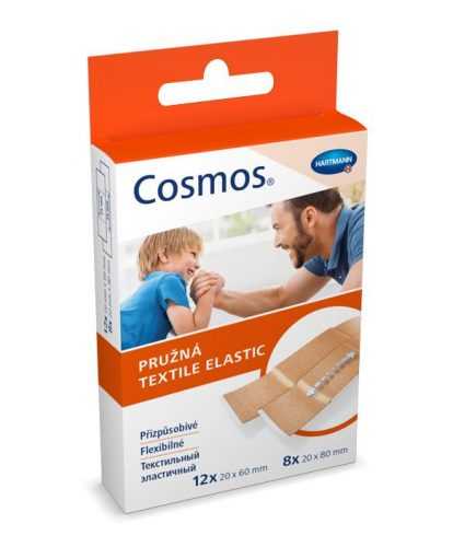 Cosmos Textile Elastic strips náplast 20 ks Cosmos