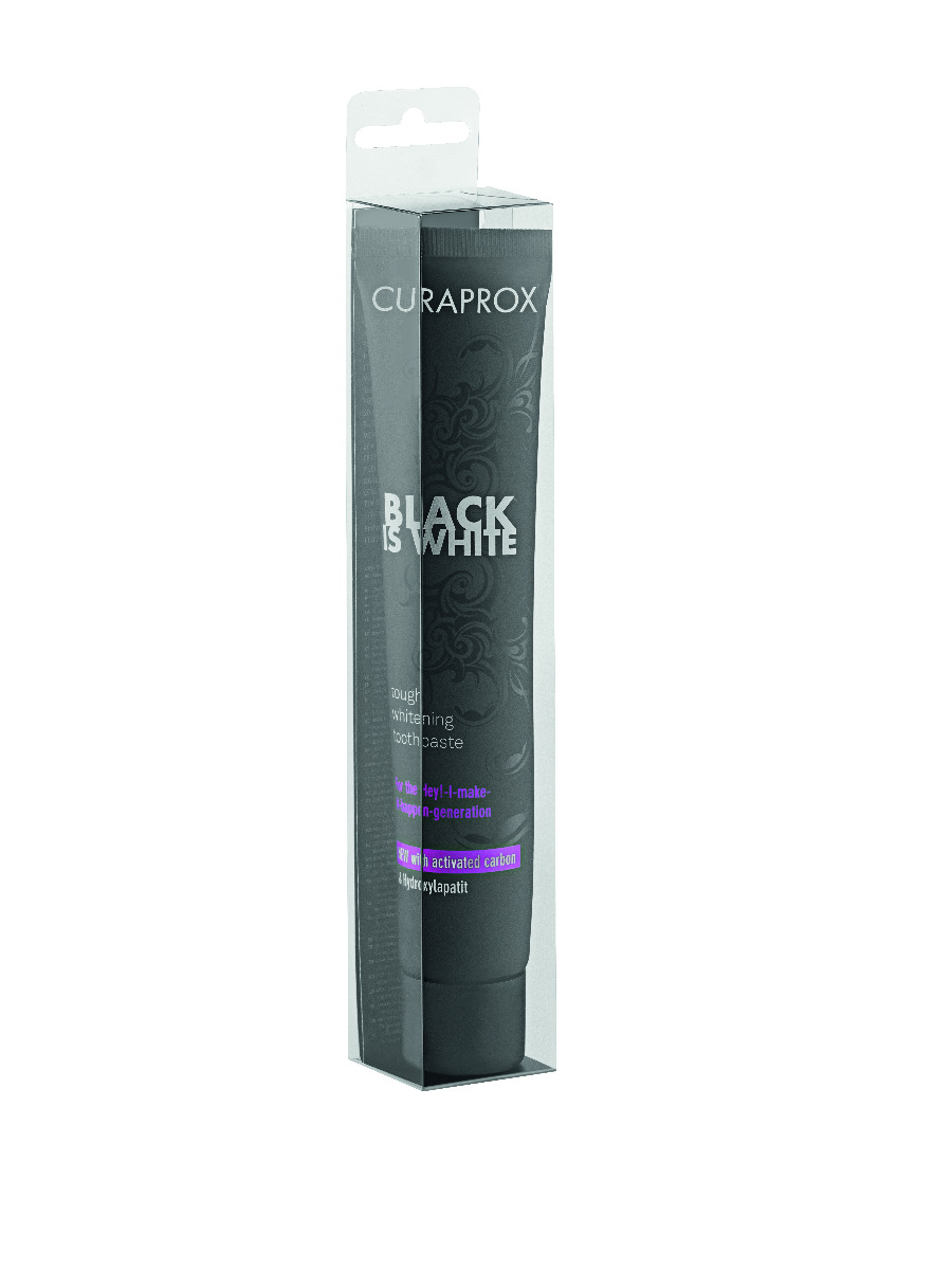 Curaprox BLACK IS WHITE zubní pasta 90 ml Curaprox