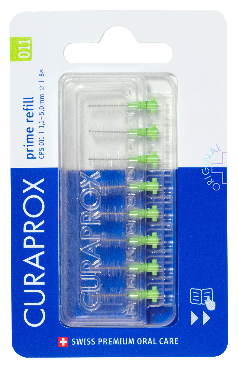 Curaprox CPS 011 prime refill mezizubní kartáček 8 ks Curaprox