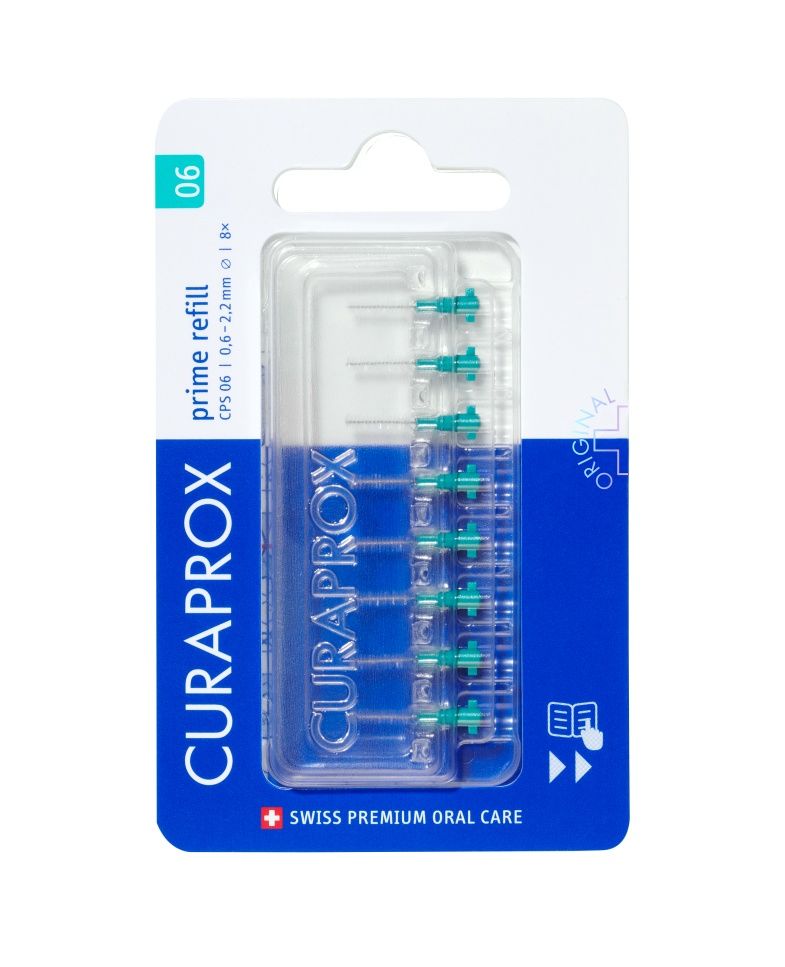 Curaprox CPS 06 prime refill mezizubní kartáček 8 ks Curaprox