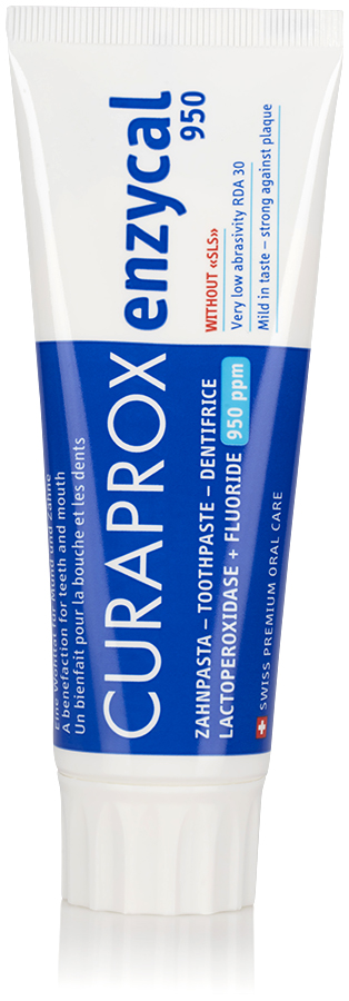 Curaprox Enzycal 950 ppm zubní pasta 75 ml Curaprox
