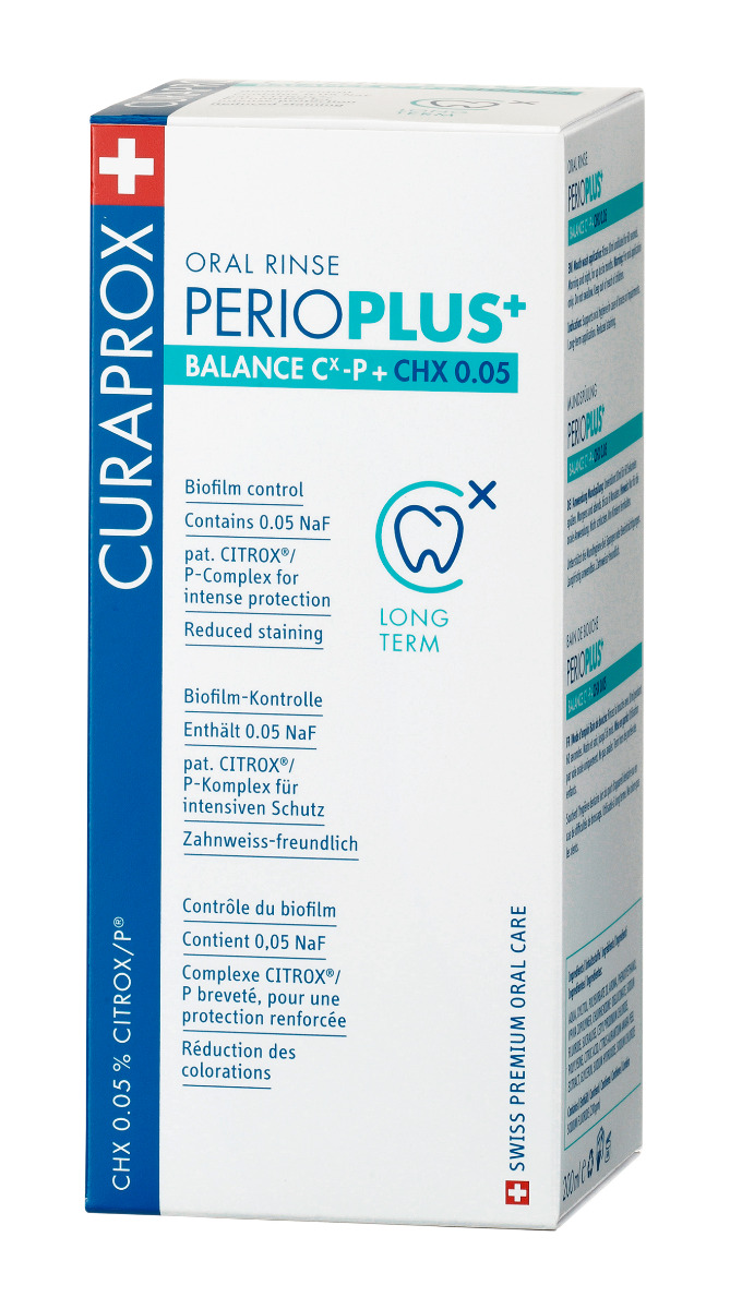 Curaprox Preio Plus+ Balance ústní voda 200 ml Curaprox