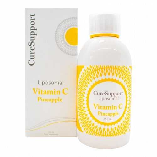 CureSupport Liposomal Vitamin C ananas 250 ml CureSupport