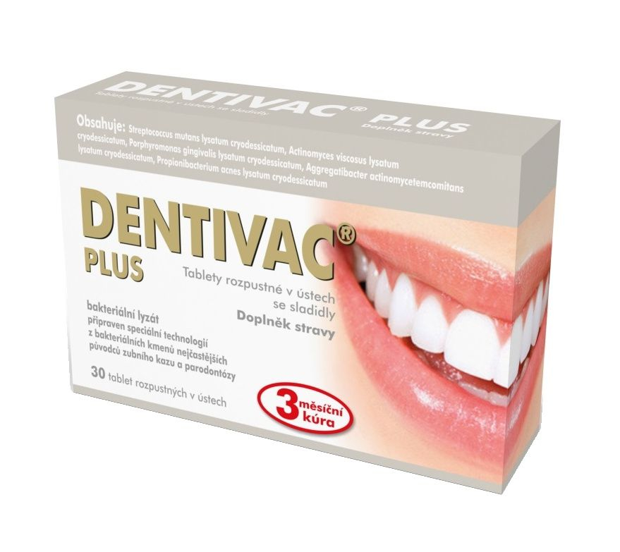DENTIVAC PLUS 30 rozpustných tablet