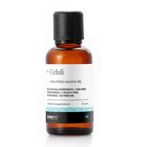 DERMAPRO Celuli anticelulitní masážní olej 50 ml DERMAPRO