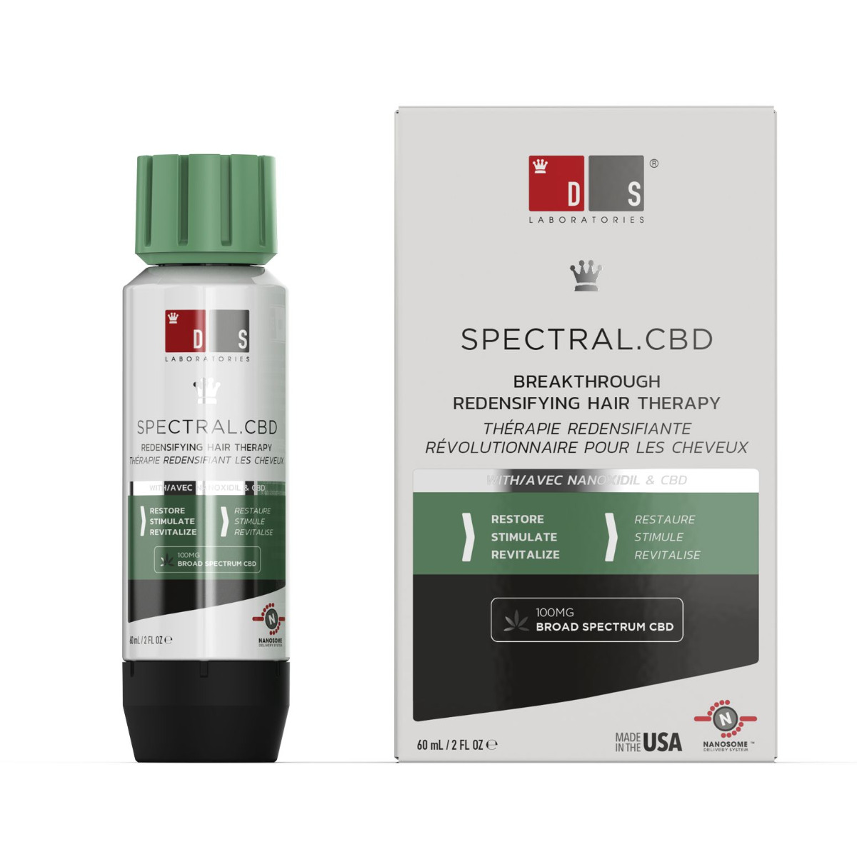 DS Laboratories SPECTRAL CBD vlasové sérum 60 ml DS Laboratories