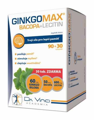 Da Vinci Academia GinkgoMAX + Bacopa + Lecitin 90+30 tobolek Da Vinci Academia