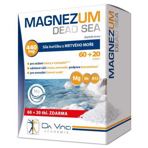 Da Vinci Academia Magnezum Dead Sea 80 tablet Da Vinci Academia