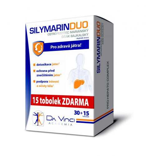 Da Vinci Academia Silymarin Duo 30+15 tobolek Da Vinci Academia