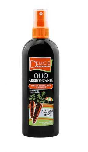 Delice Solaire Black Carrot Tanning Oil Ultra Bronze opalovací olej 150 ml Delice Solaire