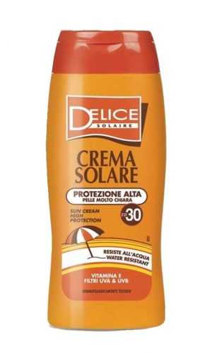 Delice Solaire Sun Cream High Protection SPF30 opalovací krém 250 ml Delice Solaire