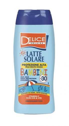 Delice Solaire Sun Milk High Protection Children SPF30 opalovací mléko pro děti 250 ml Delice Solaire