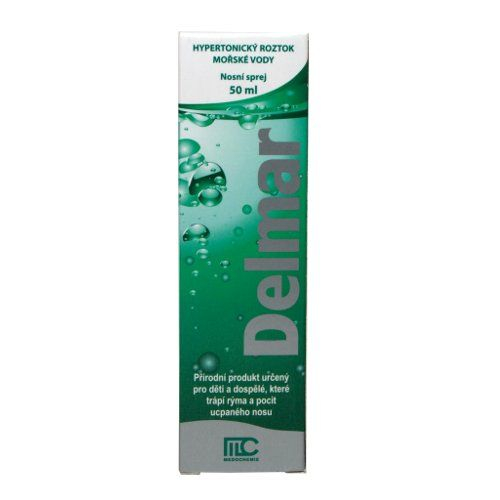 Delmar Hypertonic nosní sprej 50 ml Delmar