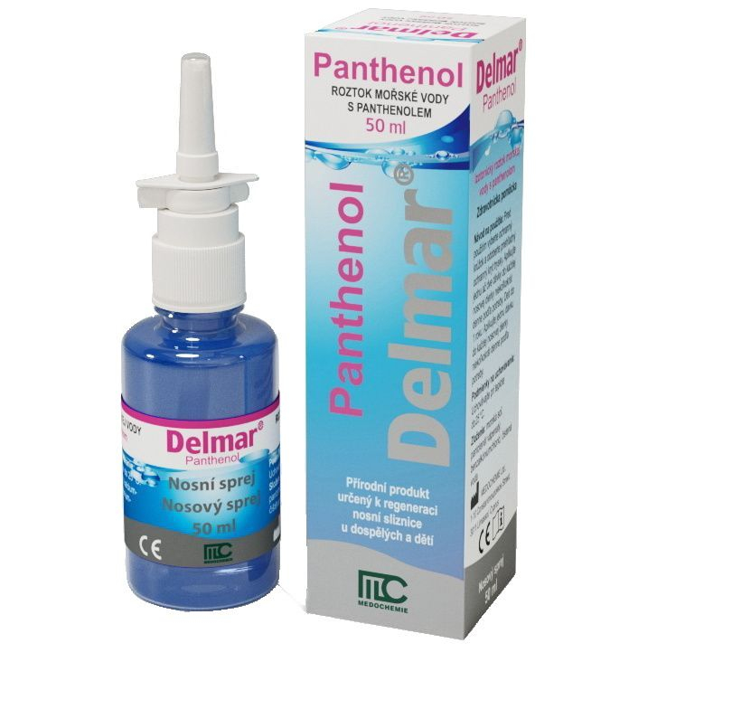 Delmar Panthenol nosní sprej 50 ml Delmar