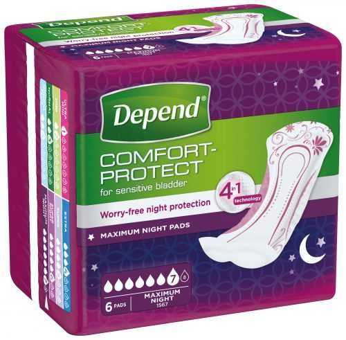 Depend Maximum inkontinenční vložky 6 ks Depend