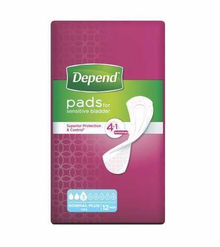 Depend Normal Plus inkontinenční vložky 12 ks Depend