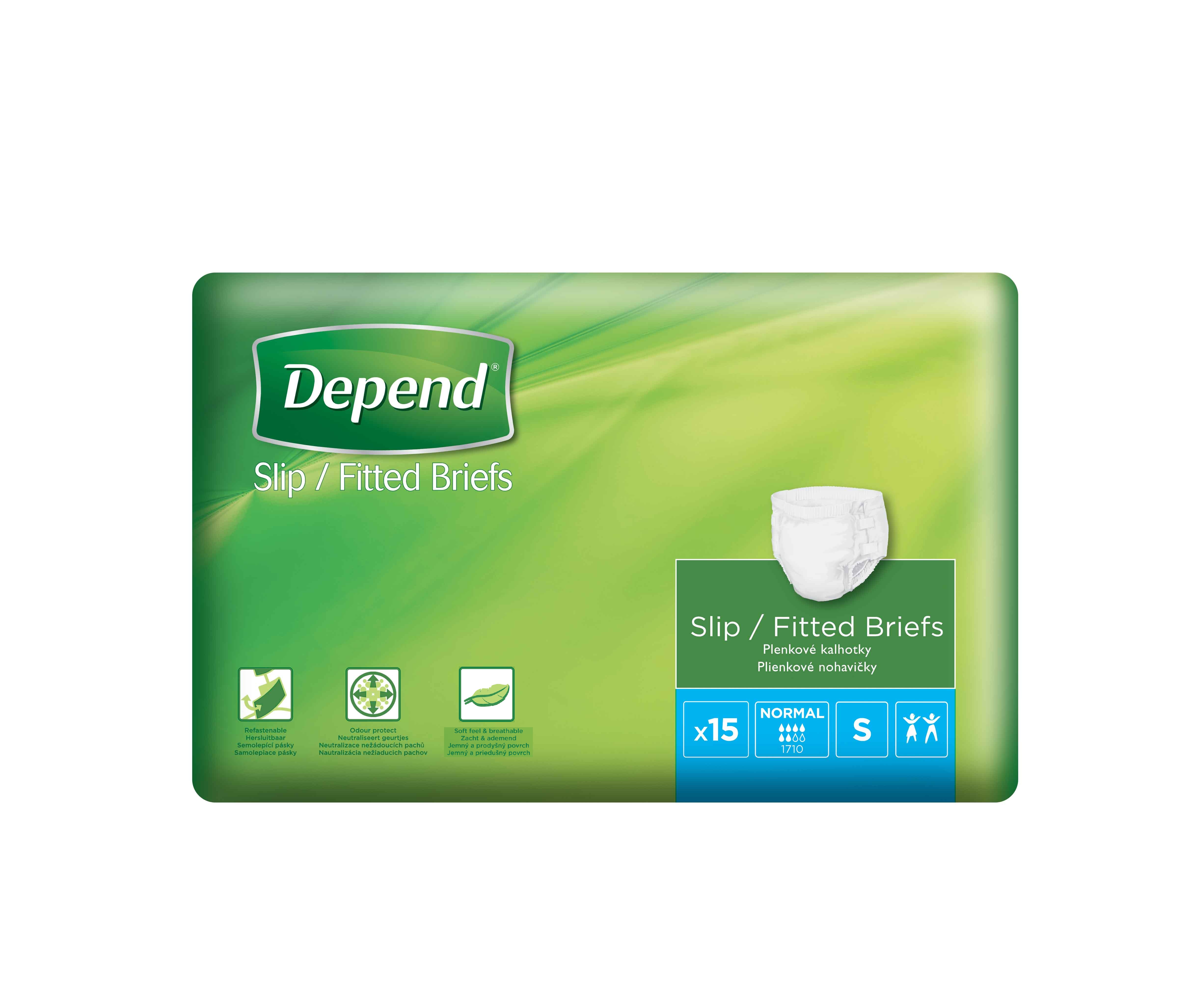 Depend Slip Normal S inkontinenční kalhotky 15 ks Depend