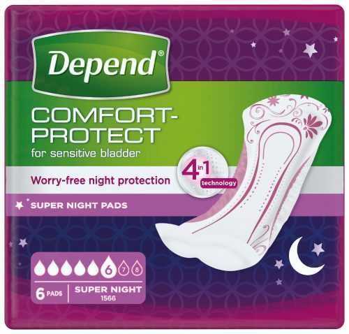 Depend Super Plus inkontinenční vložky 6 ks Depend